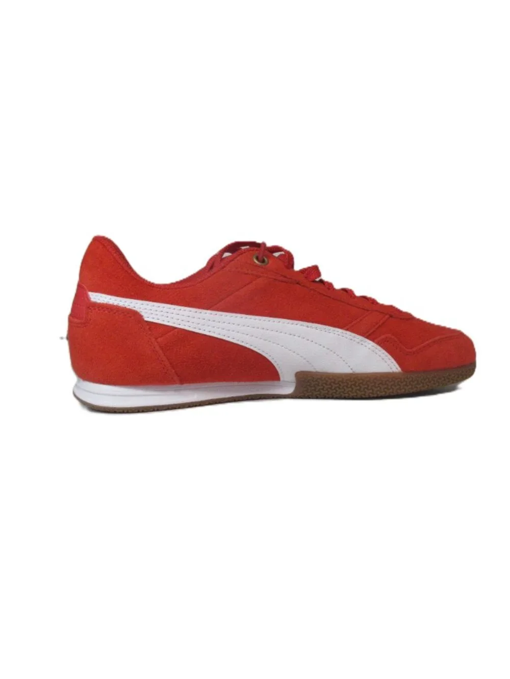 Puma Bella Donna Red White and Gold Women Sneakers Size 8.5